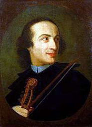 Giuseppe Tartini (*April 8, 1692 Piran/Istrie - †February 26, 1770 Padova)