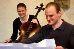 http://www.Brikcius.com - DUO BRIKCIUS, Anna Brikciusova: Czech Cellist & Frantisek Brikcius: Czech Cellist - opening concert "Duo Brikcius - 2 Cellos Tour" (Prague, Stone Bell House, GHMP, 2008)